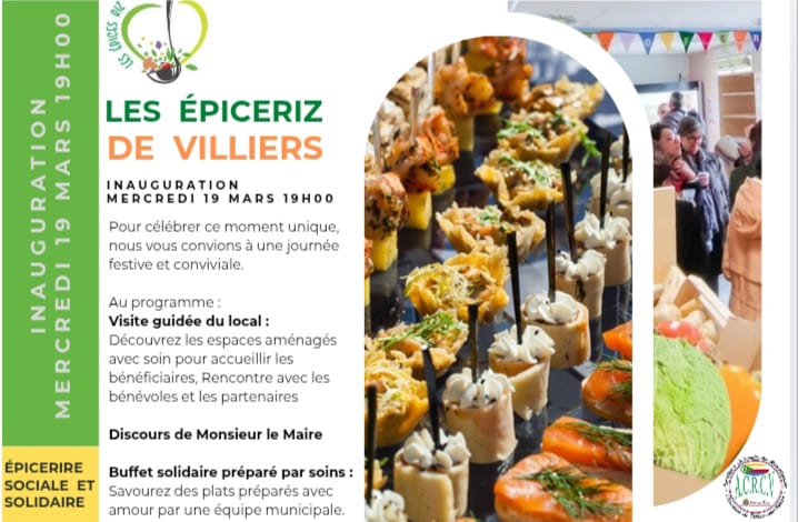 Inauguration « les Épices Riz de Villiers »