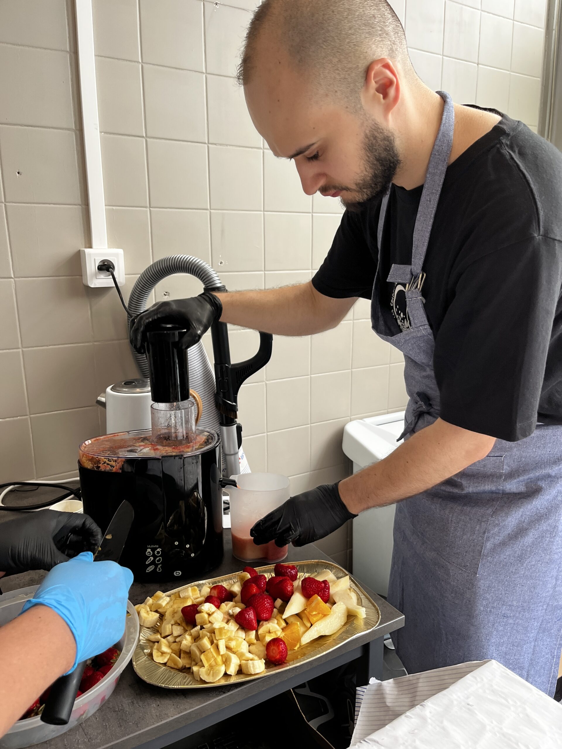 Atelier jus de fruits